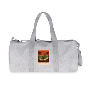 Dodo, oiseau éteint de Maurice - Sac de sport en toile recyclée Stanley/Stella - gris chiné - Devant