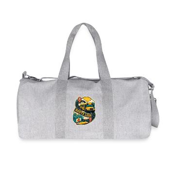 ROUTE LOOP - Recycled Canvas Sports Bag by Stanley/Stella - heather grey - Front