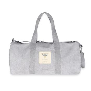 Couch Potato Laufclub - Recycelte Canvas-Sporttasche von Stanley/Stella - Grau meliert - Vorne