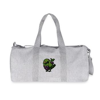 Zombie-Taube - Recycelte Canvas-Sporttasche von Stanley/Stella - Grau meliert - Vorne