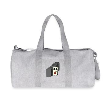 NOTRE CONFORT - Sac de sport en toile recyclée Stanley/Stella - gris chiné - Devant