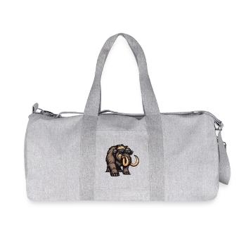 Mammut Cool Comic - Recycelte Canvas-Sporttasche von Stanley/Stella - Grau meliert - Vorne