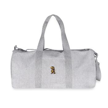Dinosaure T-Rex Cool Summer - Sac de sport en toile recyclée Stanley/Stella - gris chiné - Devant