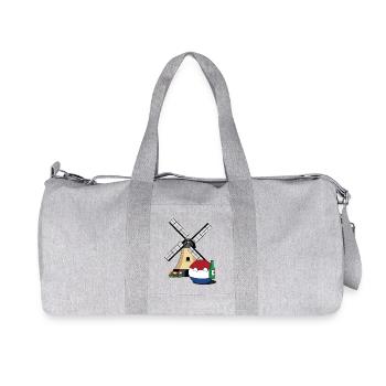 NetherlandsBall I - Recycled Canvas Sports Bag by Stanley/Stella - heather grey - Front