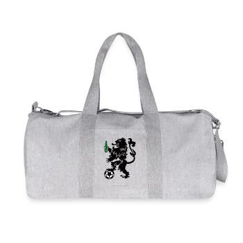 Netherlands Orange lion football beer funny European Championship - Recycled Canvas Sports Bag by Stanley/Stella - heather grey - Front