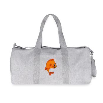 Perch - Recycled Canvas Sports Bag by Stanley/Stella - heather grey - Front