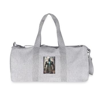 Golem Créature mythique Cadeau - Sac de sport en toile recyclée Stanley/Stella - gris chiné - Devant