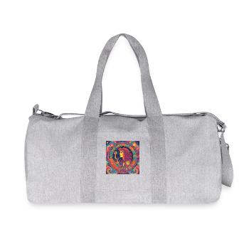 Vierge Astro Cadeau d’anniversaire - Sac de sport en toile recyclée Stanley/Stella - gris chiné - Devant