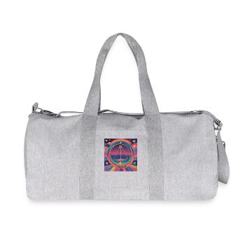 Balance Zodiaque Astrologie Cadeau - Sac de sport en toile recyclée Stanley/Stella - gris chiné - Devant
