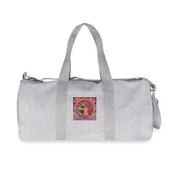 Virgo Birthday Celebration Gift - Recycled Canvas Sports Bag by Stanley/Stella - heather grey - Front