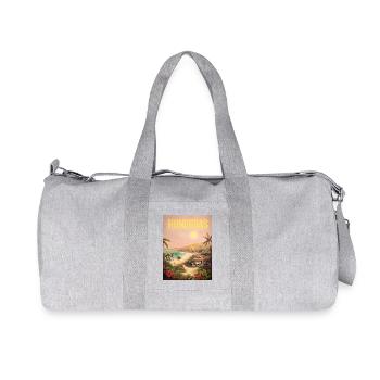 Cadeau de plage de la fierté du Honduras - Sac de sport en toile recyclée Stanley/Stella - gris chiné - Devant
