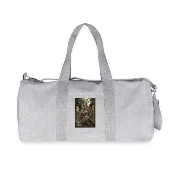 Guerrier Mythologie Mythe Cadeau - Sac de sport en toile recyclée Stanley/Stella - gris chiné - Devant