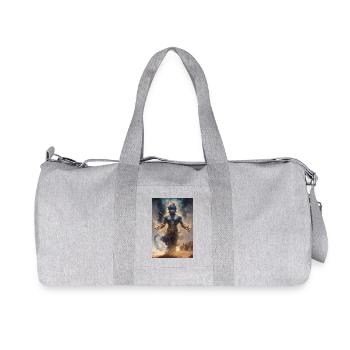 Gini Mythology Myth Gift - Recycled Canvas Sports Bag by Stanley/Stella - heather grey - Front