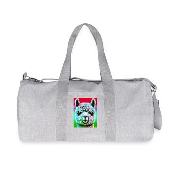 Alpaca - Recycled Canvas Sports Bag by Stanley/Stella - heather grey - Front