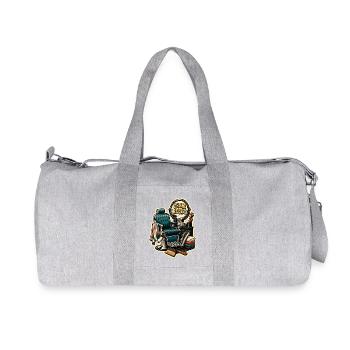 RÉINITIALISATION DE LA CHAISE - Sac de sport en toile recyclée Stanley/Stella - gris chiné - Devant