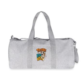 Whippet - Recycled Canvas Sports Bag by Stanley/Stella - heather grey - Front