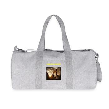 Mir reicht's! - Recycelte Canvas-Sporttasche von Stanley/Stella - Grau meliert - Vorne