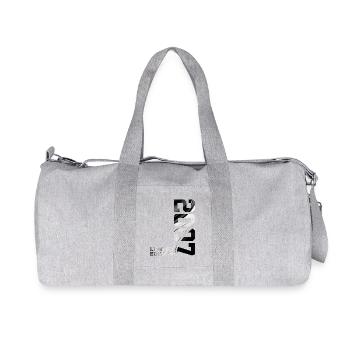 19TH BIRTHDAY LIMITED EDITION 2007 - Recycled Canvas Sports Bag by Stanley/Stella - heather grey - Front