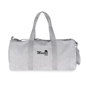 Enseignant 2025 - Sac de sport en toile recyclée Stanley/Stella - gris chiné - Devant