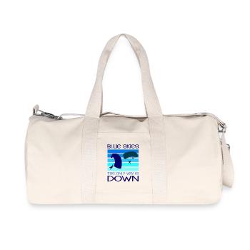 Sky Diving -The Only Way Is Down! - Recycled Canvas Sports Bag by Stanley/Stella - natural - Front
