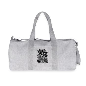 Family Friends Forever 666 - Recycled Canvas Sports Bag by Stanley/Stella - heather grey - Front