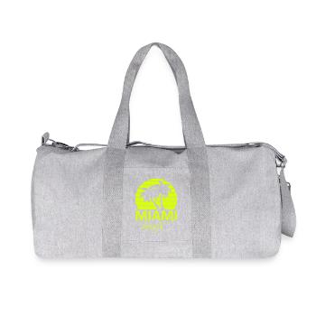 miami beach - Recycelte Canvas-Sporttasche von Stanley/Stella - Grau meliert - Vorne