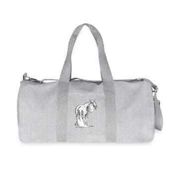 Viking Islandais Cheval - Chevaux - Sac de sport en toile recyclée Stanley/Stella - gris chiné - Devant