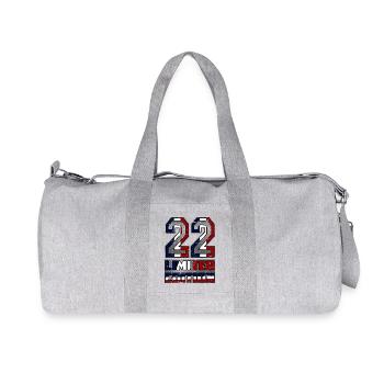 France Édition Limitée 22 - Sac de sport en toile recyclée Stanley/Stella - gris chiné - Devant