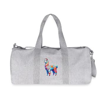 Alpaca - Recycled Canvas Sports Bag by Stanley/Stella - heather grey - Front