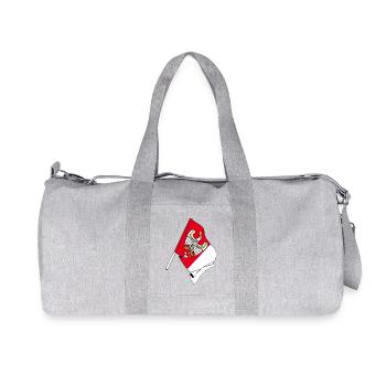 Drapeau Grande Pologne Pologne Pologne - Sac de sport en toile recyclée Stanley/Stella - gris chiné - Devant