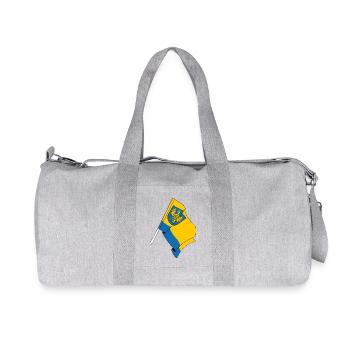 Drapeau Opole Pologne - Sac de sport en toile recyclée Stanley/Stella - gris chiné - Devant