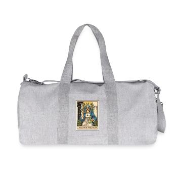 Tarot de la Grande Prêtresse du Cannabis - Sac de sport en toile recyclée Stanley/Stella - gris chiné - Devant