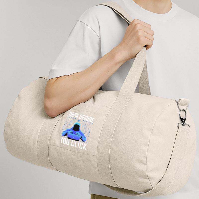 Hacker Hacker Programmeur Cybersécurité Linux Sac de sport en toile recyclée Stanley/Stella