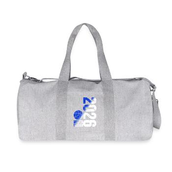 Basketball Master Shirt 2026, blue white - Recycled Canvas Sports Bag by Stanley/Stella - heather grey - Front
