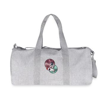Astronaut - Recycelte Canvas-Sporttasche von Stanley/Stella - Grau meliert - Vorne