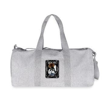 O´zapft is! - Recycelte Canvas-Sporttasche von Stanley/Stella - Grau meliert - Vorne