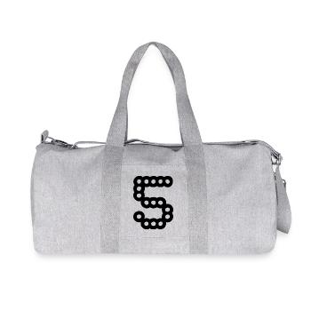 5. 5 YEARS. 5th ANNIVERSARY. 5 YEAR ANNIVERSARY - Recycled Canvas Sports Bag by Stanley/Stella - heather grey - Front