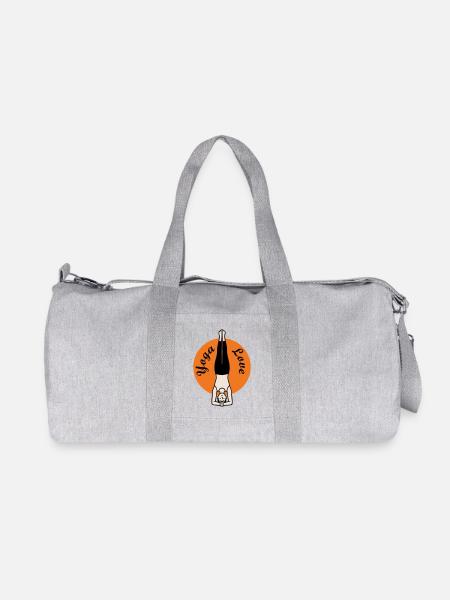 Yoga - Recycled Canvas Sports Bag by Stanley/Stella - heather grey