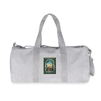 Casablanca Maroc 1912 Affiche Vintage - Sac de sport en toile recyclée Stanley/Stella - gris chiné - Devant