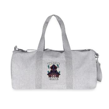 Humour Calmar Vampire Cloak Abysses - Sac de sport en toile recyclée Stanley/Stella - gris chiné - Devant