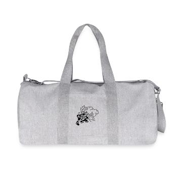 Freiwillige Feuerwehr , Shirt , Notfall, Hilfe(25) - Recycelte Canvas-Sporttasche von Stanley/Stella - Grau meliert - Vorne