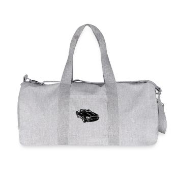 SLK Roadster Cabrio (25) - Recycelte Canvas-Sporttasche von Stanley/Stella - Grau meliert - Vorne