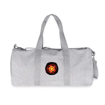 Satan Diable Pentagramme Enfer Rituel de Mort Occulte - Sac de sport en toile recyclée Stanley/Stella - gris chiné - Devant