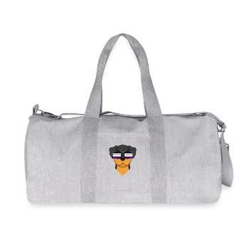 Asexuell Lgbt Rottweiler Asexualität - Recycelte Canvas-Sporttasche von Stanley/Stella - Grau meliert - Vorne