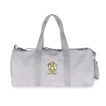 Mittagessen Lady Retro Schürze - Recycelte Canvas-Sporttasche von Stanley/Stella - Grau meliert - Vorne