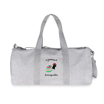 FARMER. AGRICULTURE. FARMER - Recycled Canvas Sports Bag by Stanley/Stella - heather grey - Front