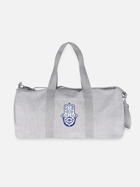Hand of Fatma by Helfspawn - Recycled Canvas Sports Bag by Stanley/Stella - heather grey