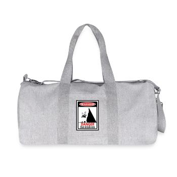 Avertissement Chute de Belle-Mère  - Sac de sport en toile recyclée Stanley/Stella - gris chiné - Devant