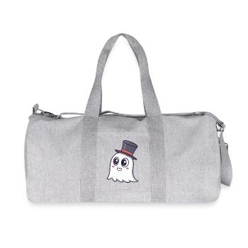Fantome chic chapeau haut de forme - Sac de sport en toile recyclée Stanley/Stella - gris chiné - Devant