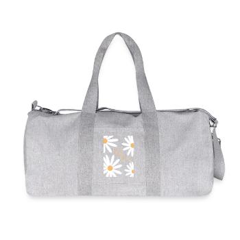 Here Comes The Sun Shirt – Minimal Aesthetic - Recycelte Canvas-Sporttasche von Stanley/Stella - Grau meliert - Vorne